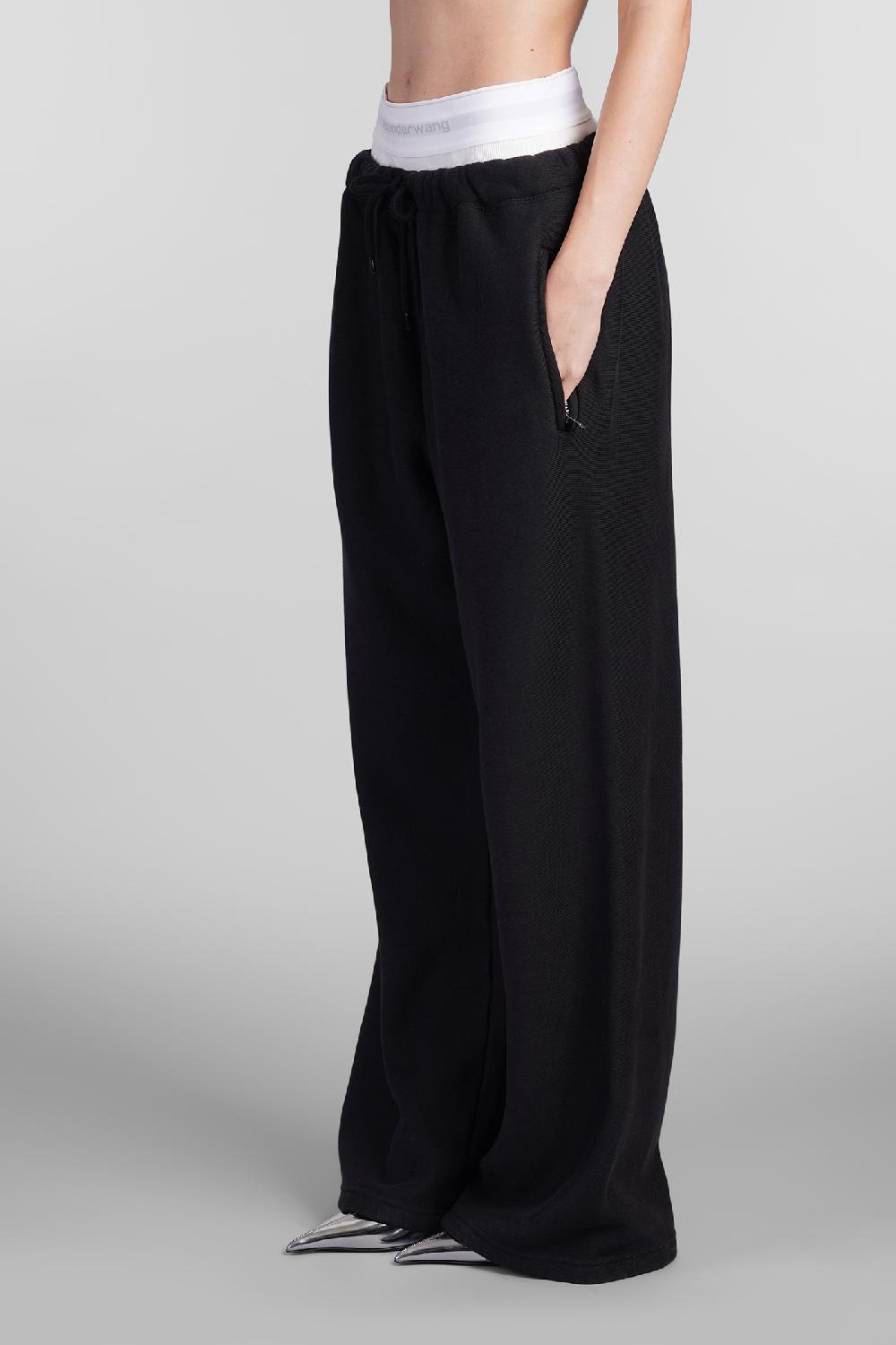 Deliberti Alexander Wang Pantalone in cotone nero cod. 392044 - Deliberti The Luxury Shopping Offerte giornaliere
