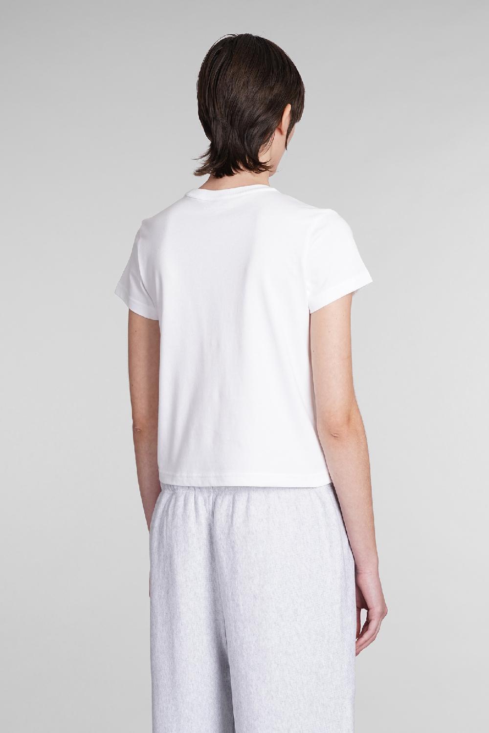 Deliberti Alexander Wang T-shirt in cotone bianco cod. 355570 - Deliberti The Luxury Shopping Offerte speciali