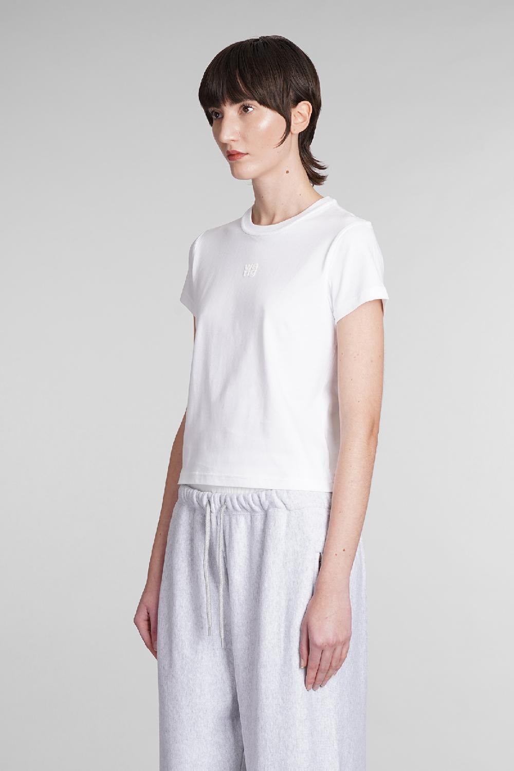 Deliberti Alexander Wang T-shirt in cotone bianco cod. 355570 - Deliberti The Luxury Shopping Offerte speciali