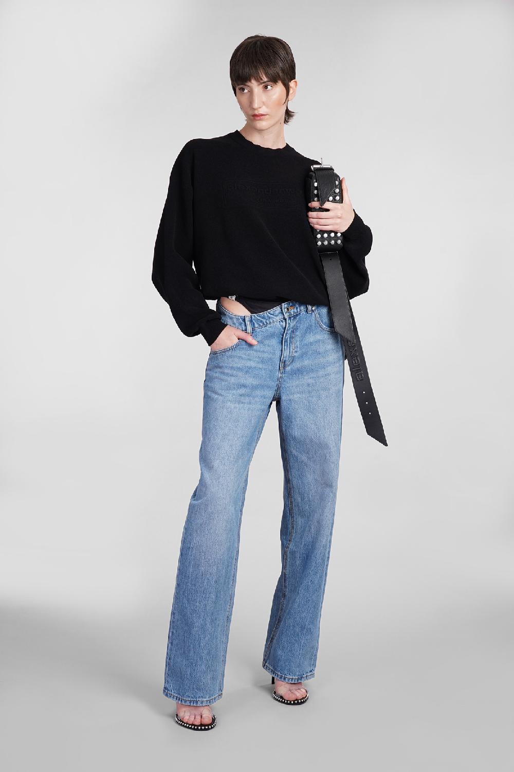 Deliberti Alexander Wang Maglia in poliestere nero cod. 401579 - Deliberti The Luxury Shopping Offerta settimanale