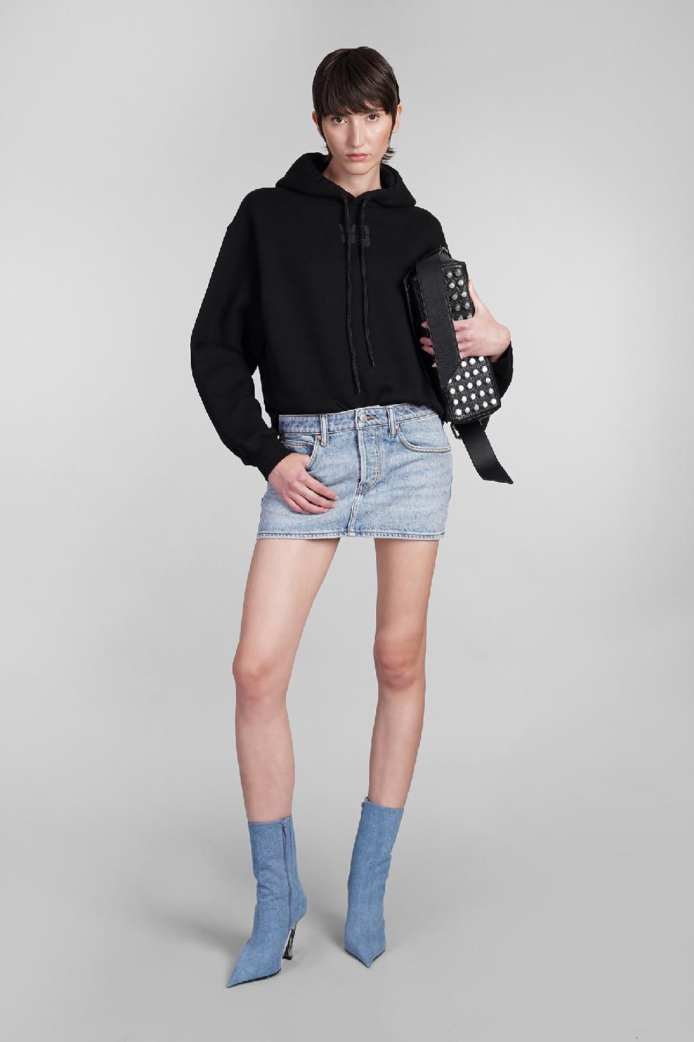 Deliberti Alexander Wang Felpa in cotone nero cod. 401751 - Deliberti The Luxury Shopping Ritorno libero