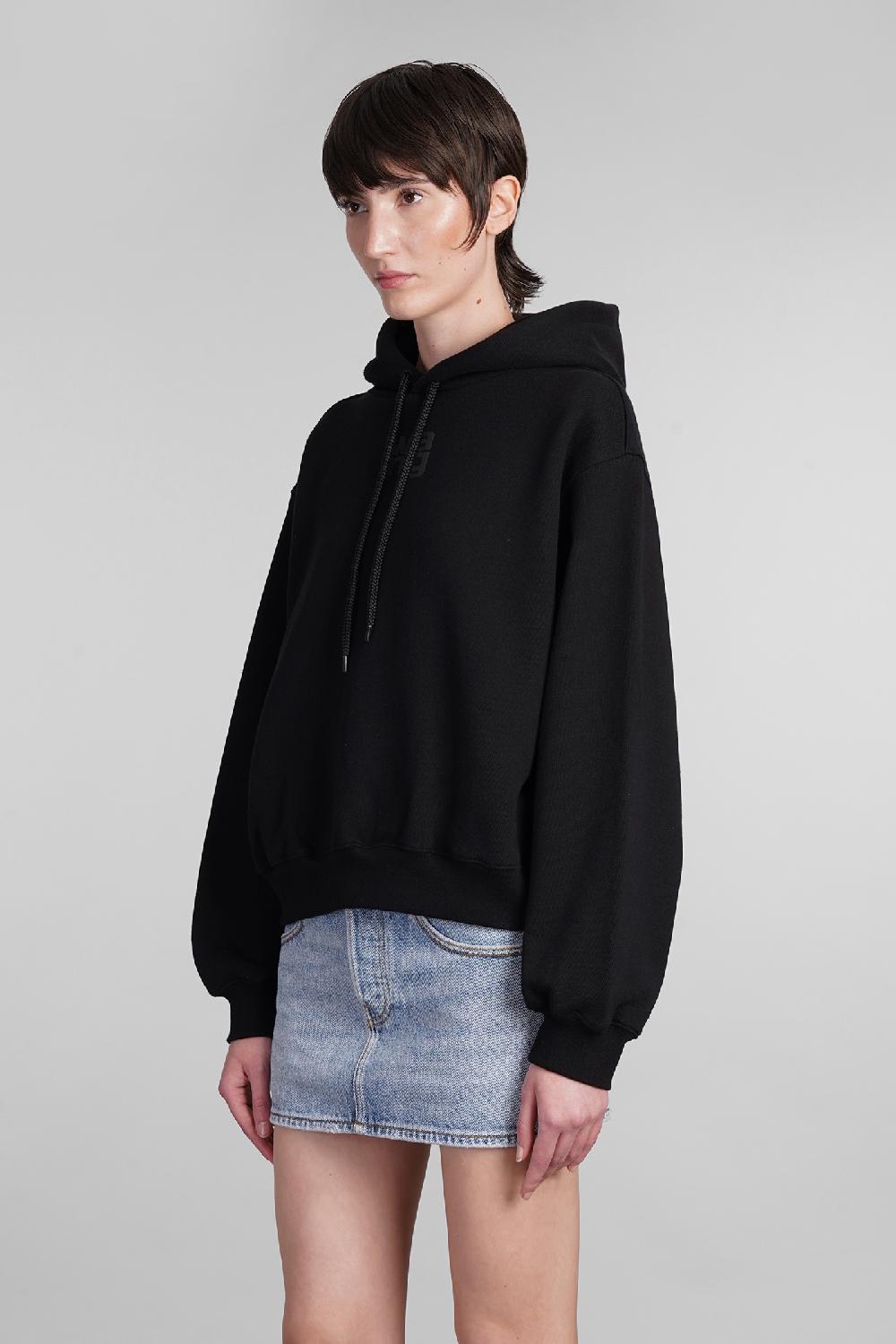 Deliberti Alexander Wang Felpa in cotone nero cod. 401751 - Deliberti The Luxury Shopping Ritorno libero