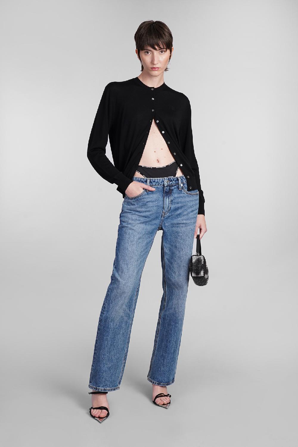 Deliberti Alexander Wang Jeans in cotone blu cod. 401871 - Deliberti The Luxury Shopping Rilascio limitato