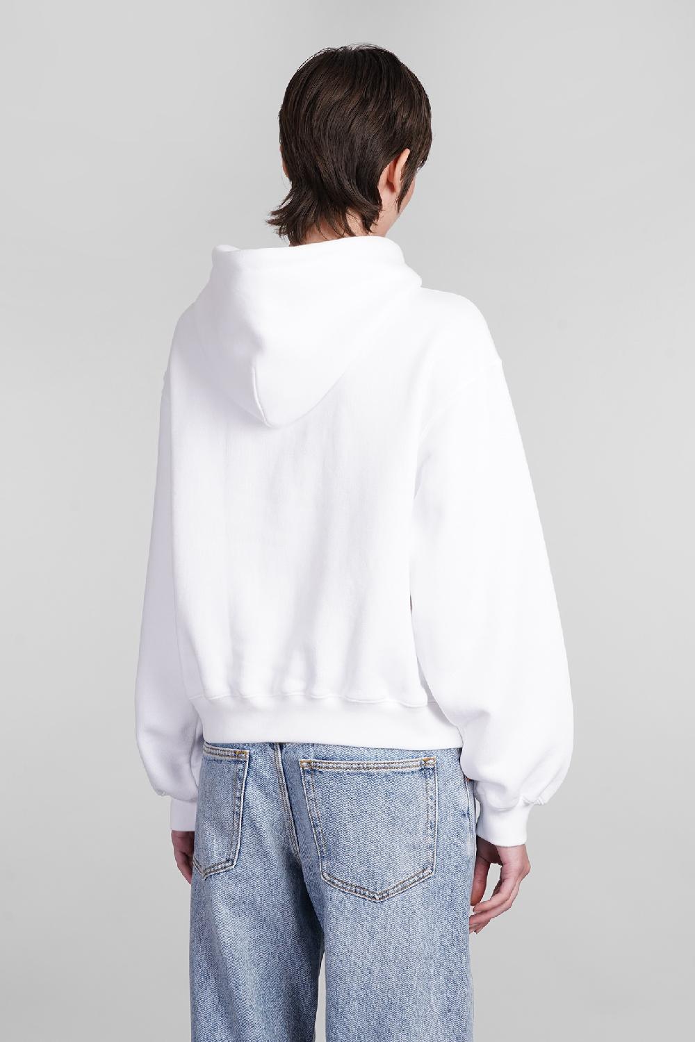 Deliberti Alexander Wang Felpa in cotone bianco cod. 401753 - Deliberti The Luxury Shopping Ultimi tre giorni