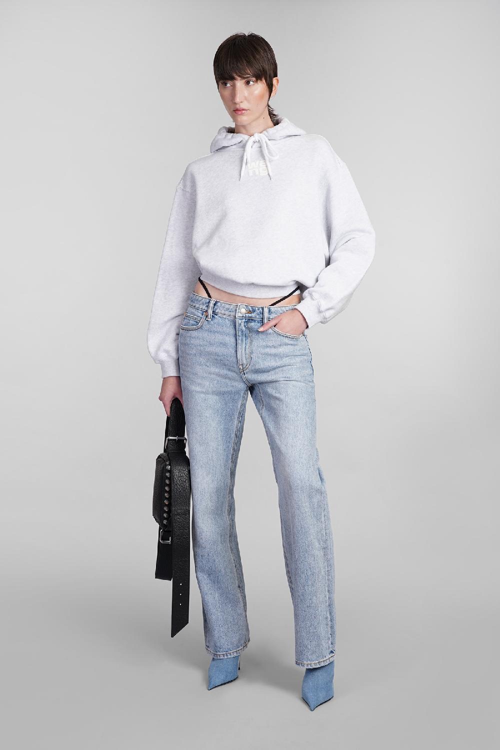Deliberti Alexander Wang Felpa in cotone grigio cod. 401752 - Deliberti The Luxury Shopping ACQUISTA ORA