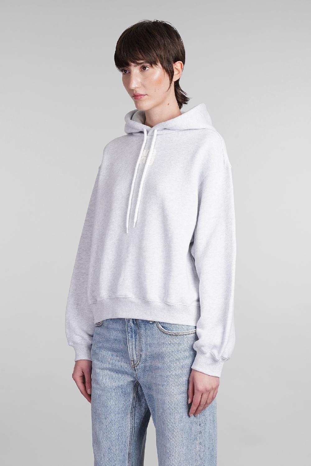 Deliberti Alexander Wang Felpa in cotone grigio cod. 401752 - Deliberti The Luxury Shopping ACQUISTA ORA