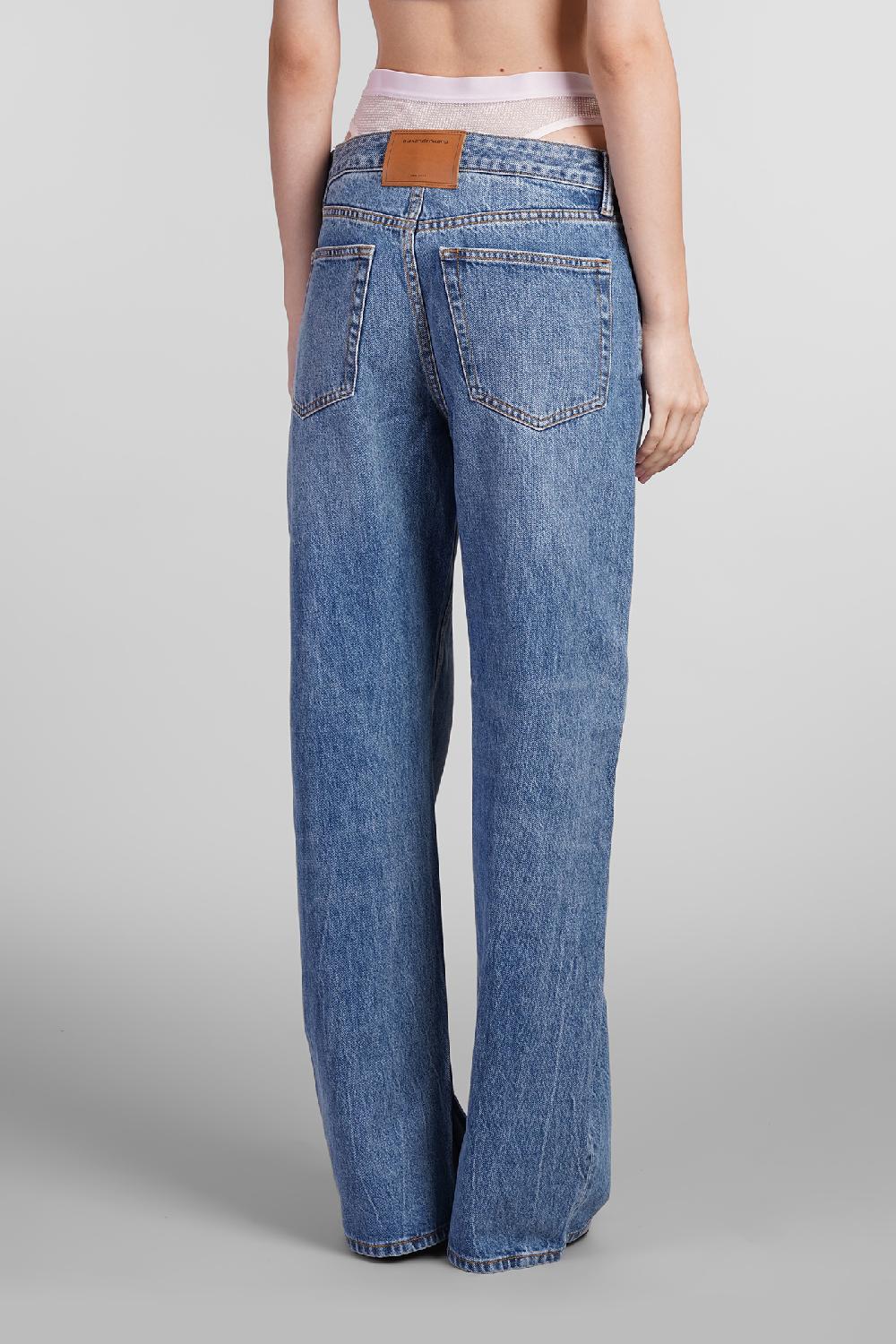 Deliberti Alexander Wang Jeans in cotone blu cod. 408655 - Deliberti The Luxury Shopping Fino al 60% di sconto