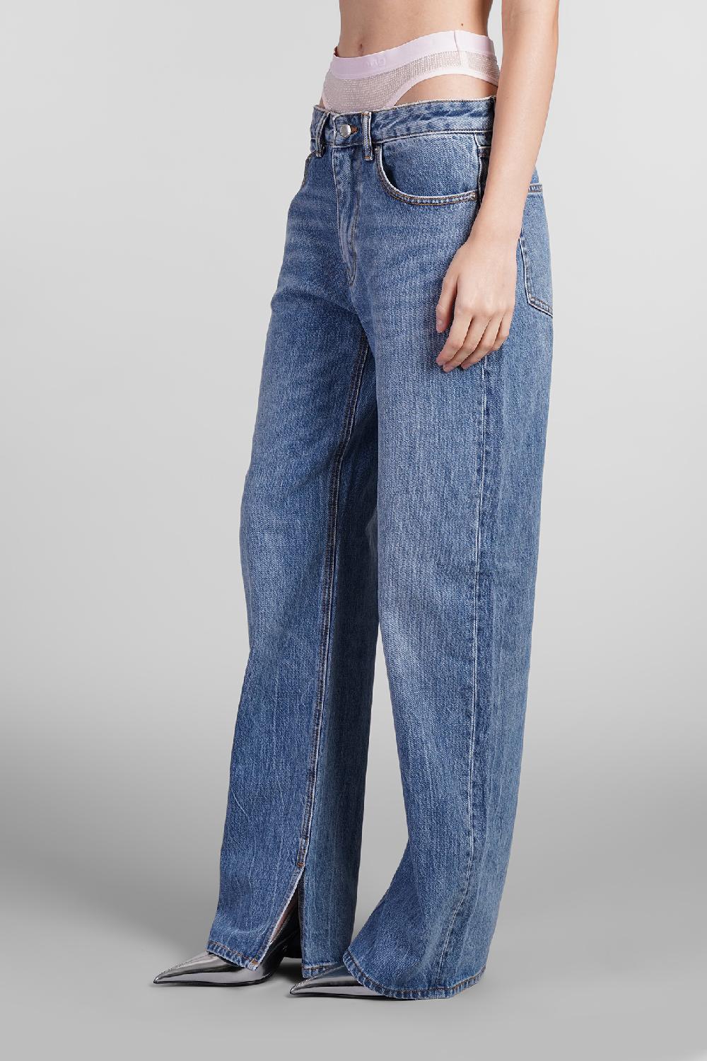 Deliberti Alexander Wang Jeans in cotone blu cod. 408655 - Deliberti The Luxury Shopping Fino al 60% di sconto