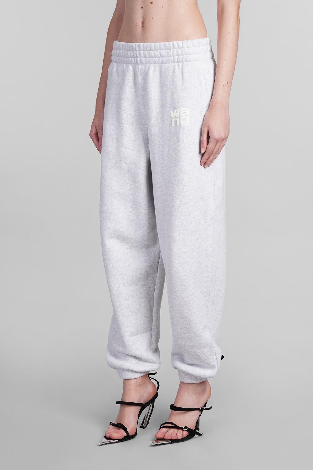 Deliberti Alexander Wang Pantalone in cotone grigio cod. 401757 - Deliberti The Luxury Shopping Fino al 65% di sconto