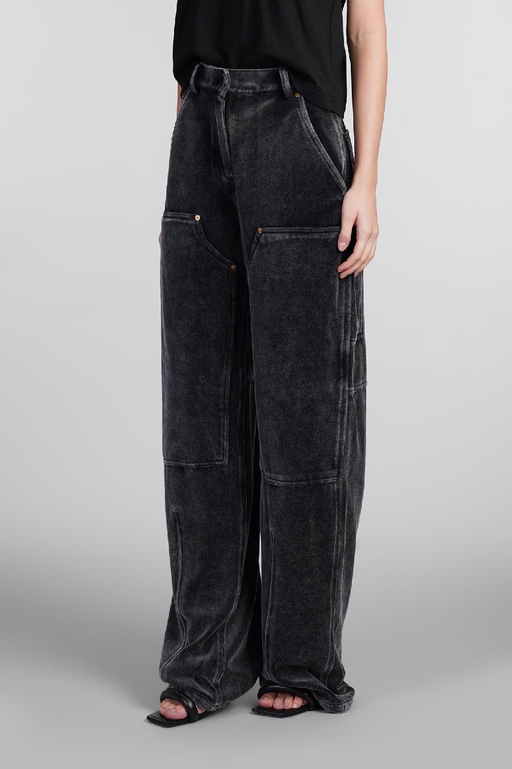 Deliberti Alexander Wang Pantalone in cotone nero cod. 408654 - Deliberti The Luxury Shopping Fino al 55% di sconto