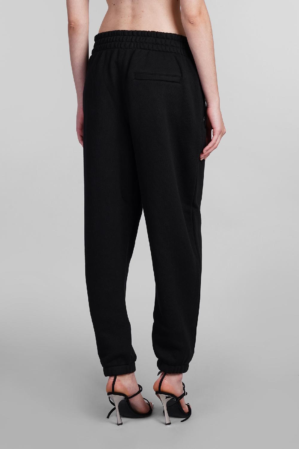 Deliberti Alexander Wang Pantalone in cotone nero cod. 401756 - Deliberti The Luxury Shopping Discount Store per i nuovi prodotti
