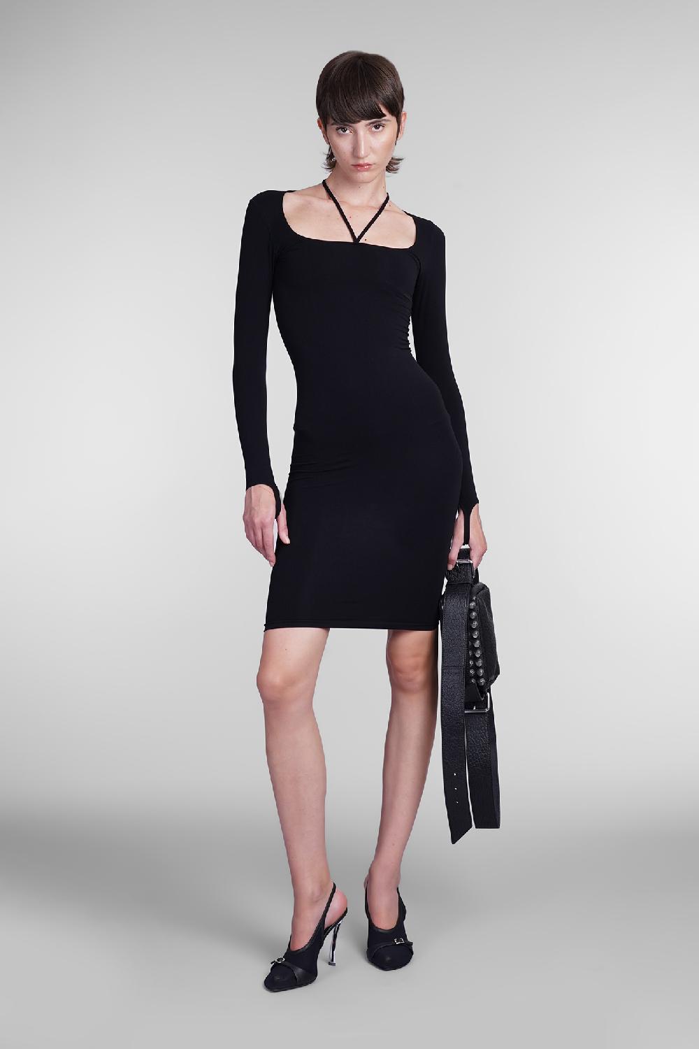 Deliberti Andreadamo Abito in poliammide nera cod. 404405 - Deliberti The Luxury Shopping Super sconto