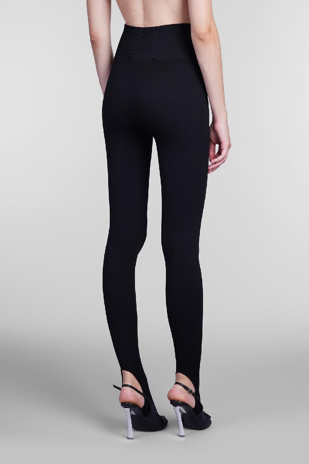 Deliberti Andreadamo Leggings in poliammide nera cod. 404406 - Deliberti The Luxury Shopping Esporta salva