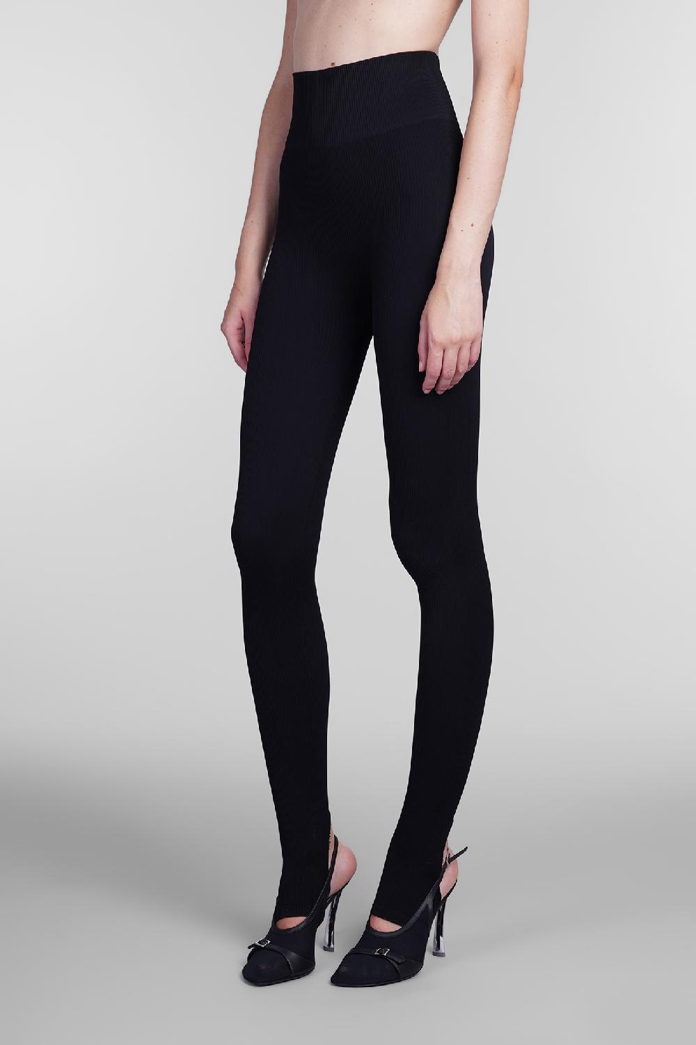 Deliberti Andreadamo Leggings in poliammide nera cod. 404406 - Deliberti The Luxury Shopping Esporta salva