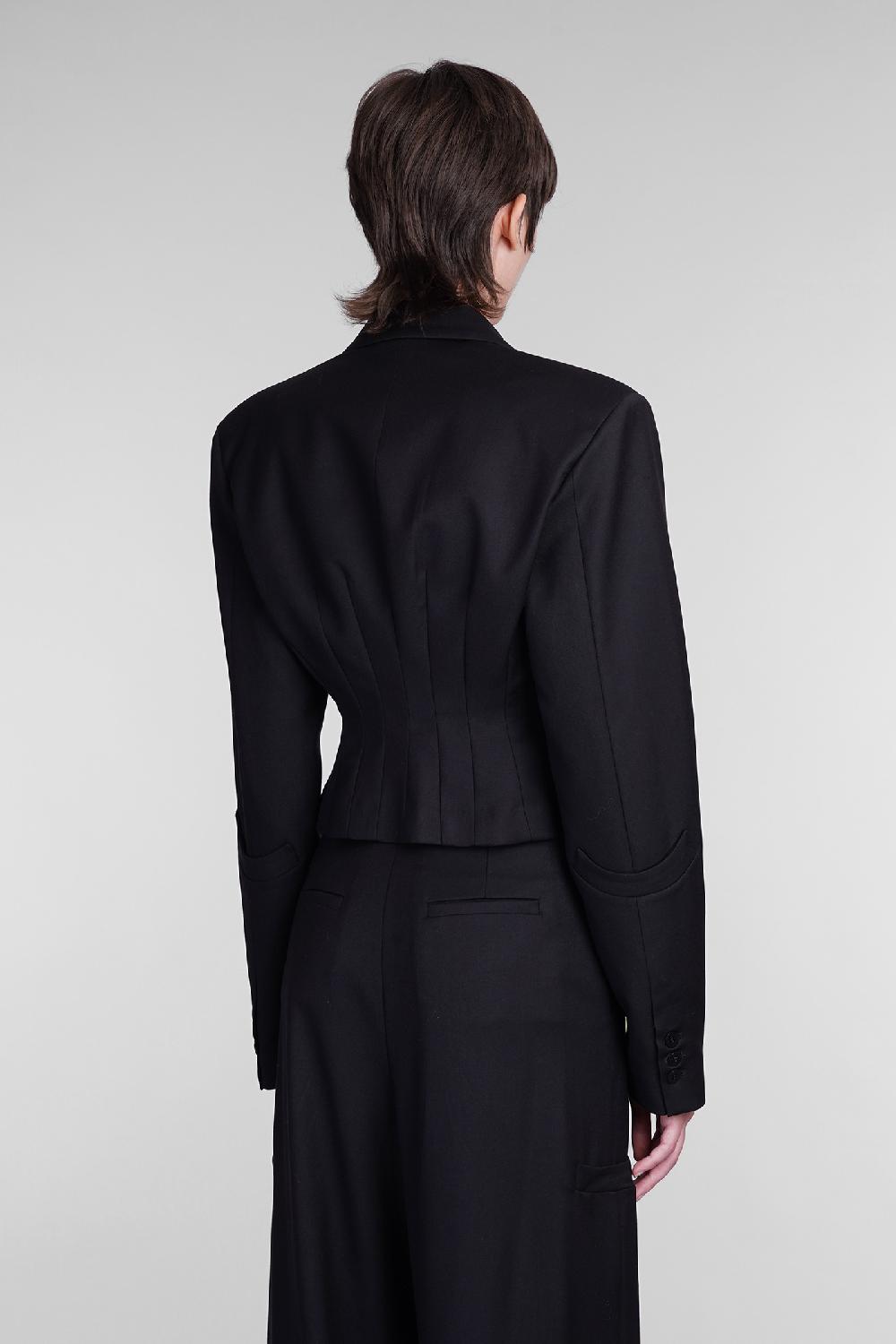 Deliberti Andreadamo Blazer in poliestere nero cod. 405559 - Deliberti The Luxury Shopping In vendita