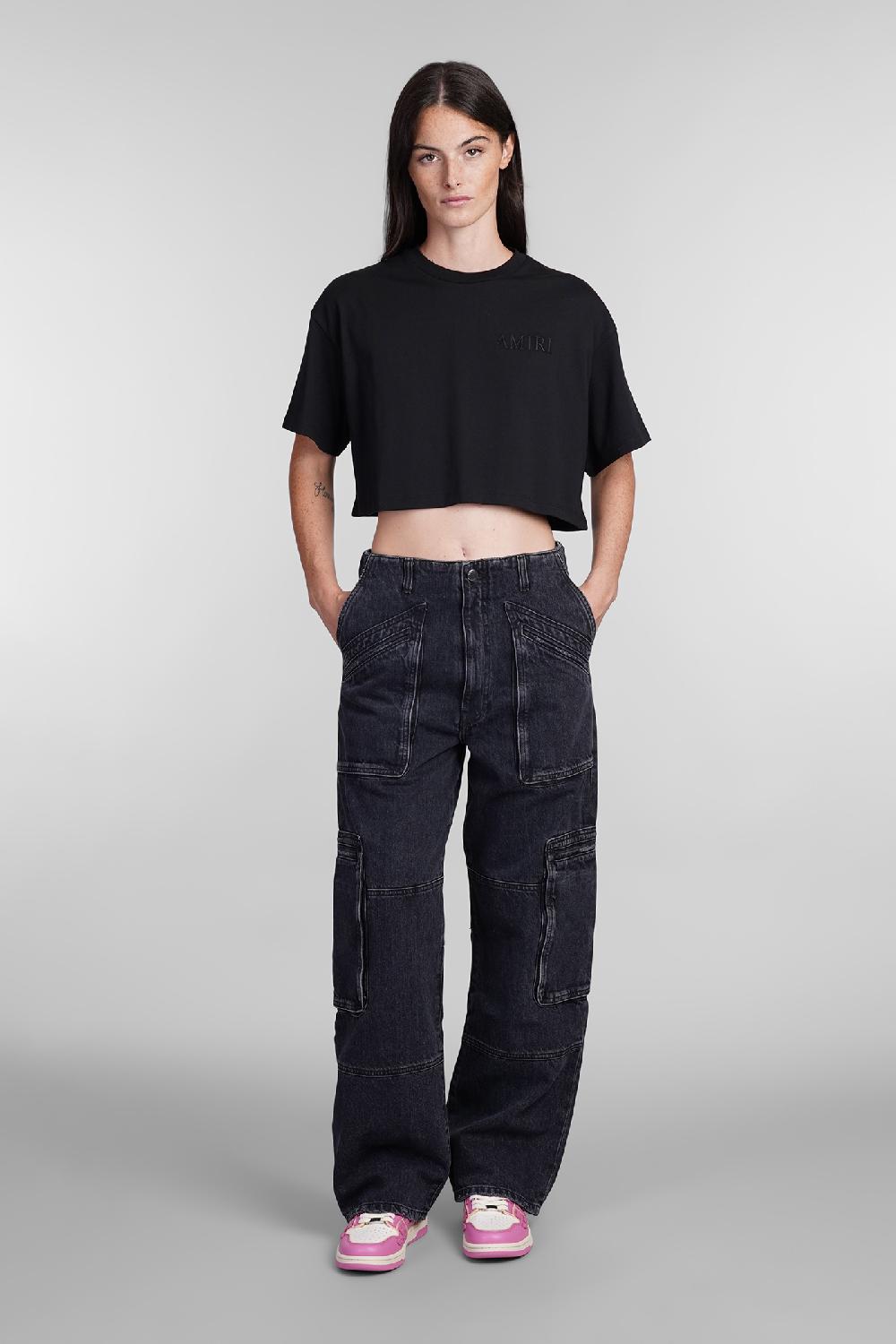 Deliberti Amiri T-shirt in cotone nero cod. 401272 - Deliberti The Luxury Shopping 2025