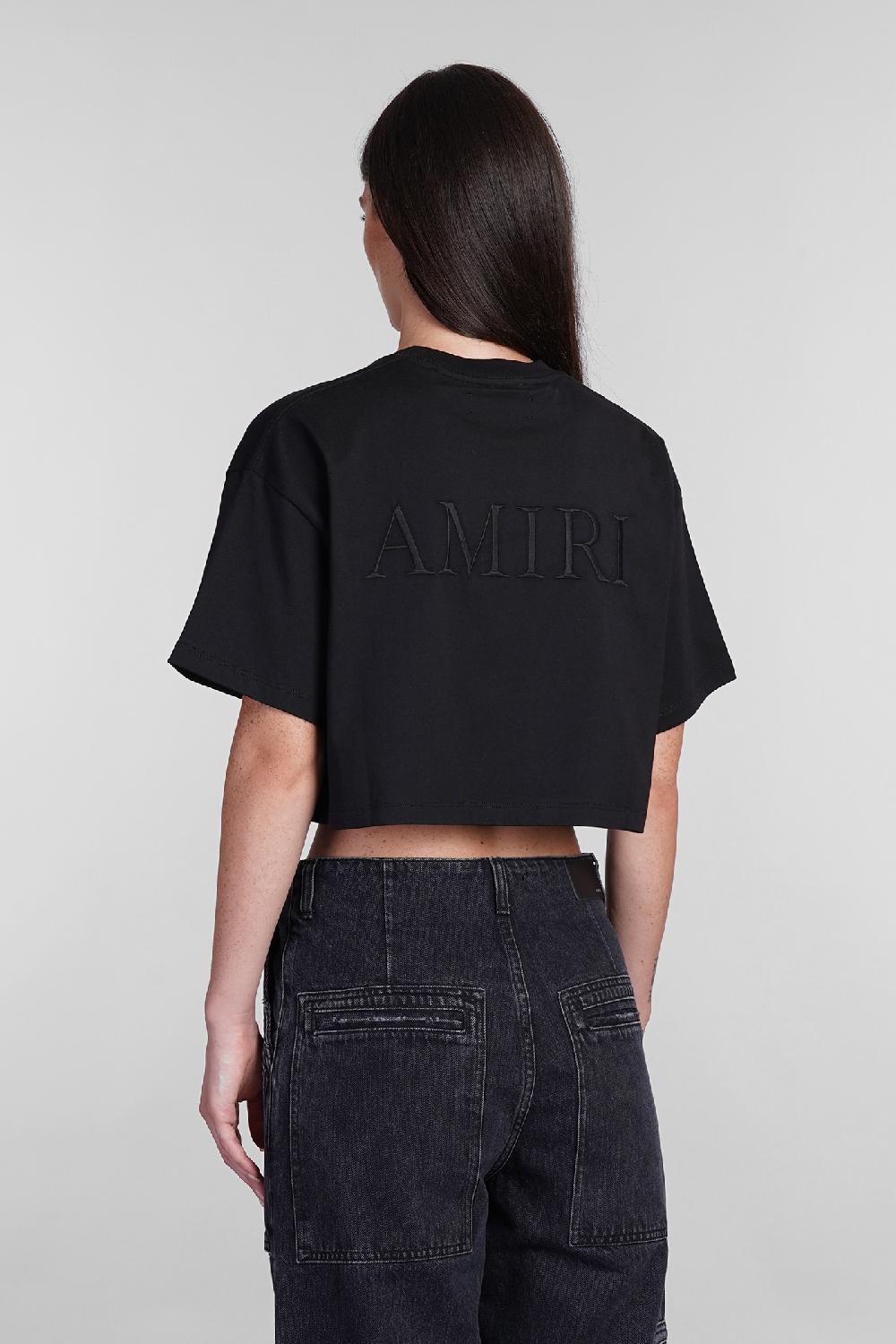Deliberti Amiri T-shirt in cotone nero cod. 401272 - Deliberti The Luxury Shopping 2025