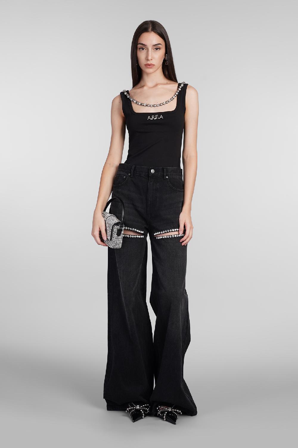 Deliberti Area Jeans in denim nero cod. 406954 - Deliberti The Luxury Shopping Acquista Ora