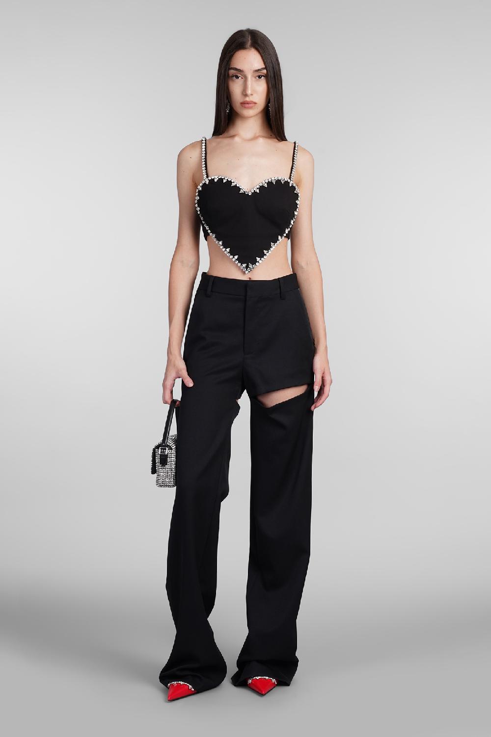 Deliberti Area Topwear in rayon nero cod. 406970 - Deliberti The Luxury Shopping Fino Al -60%