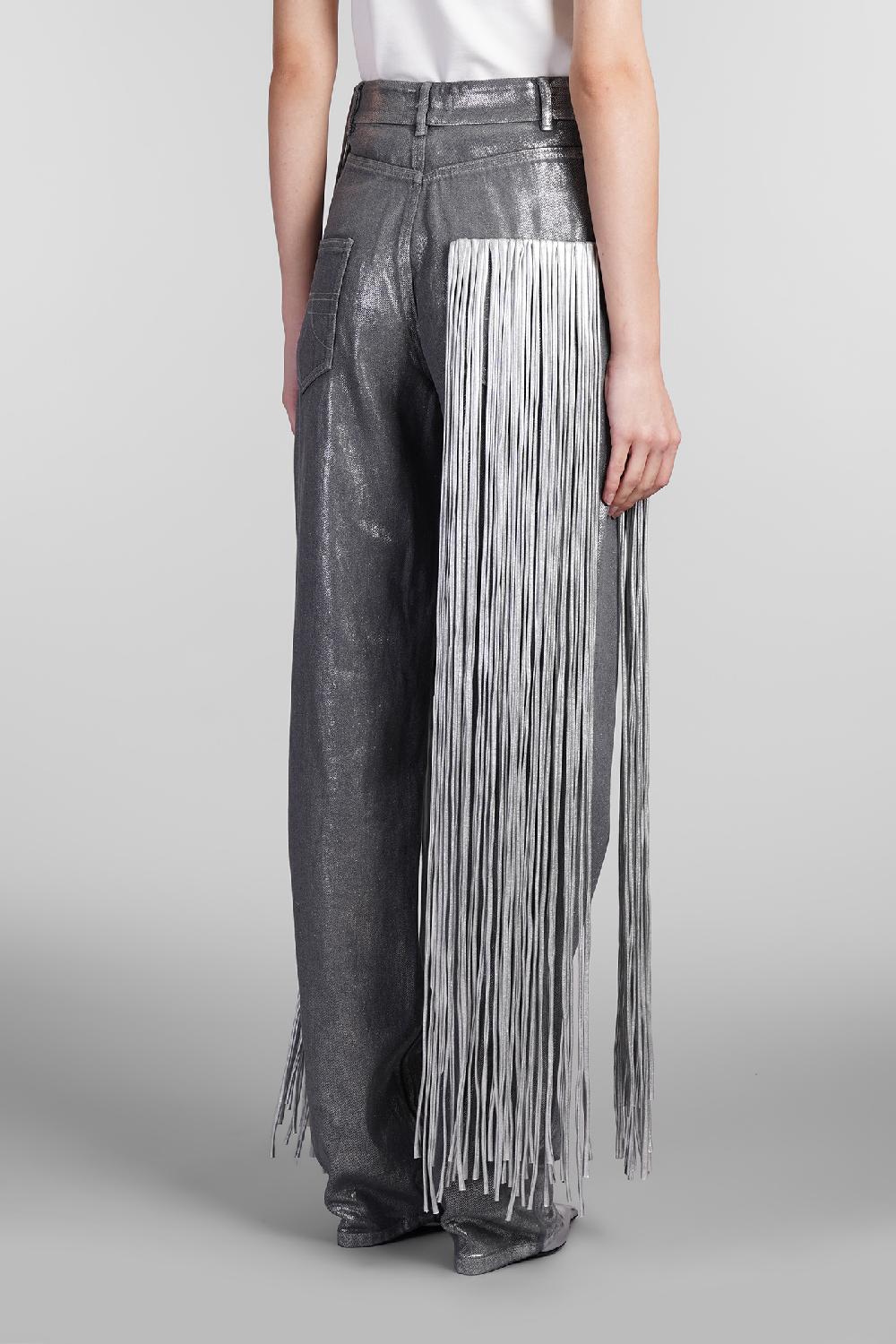 Deliberti Area Jeans in cotone argento cod. 409267 - Deliberti The Luxury Shopping Shopping Online