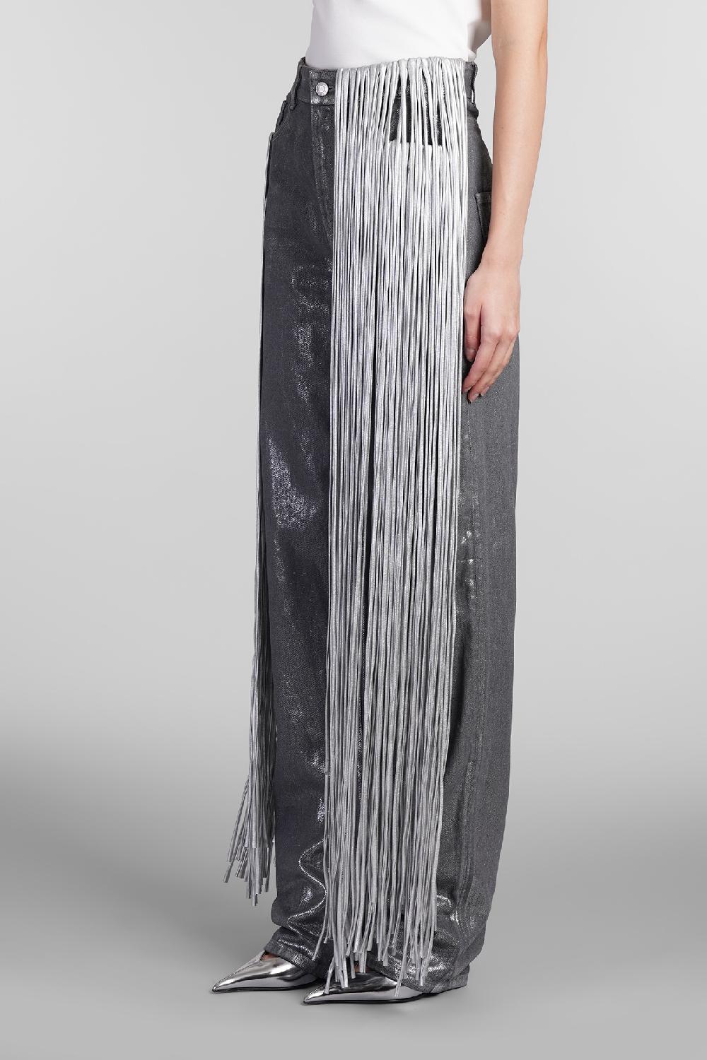 Deliberti Area Jeans in cotone argento cod. 409267 - Deliberti The Luxury Shopping Shopping Online