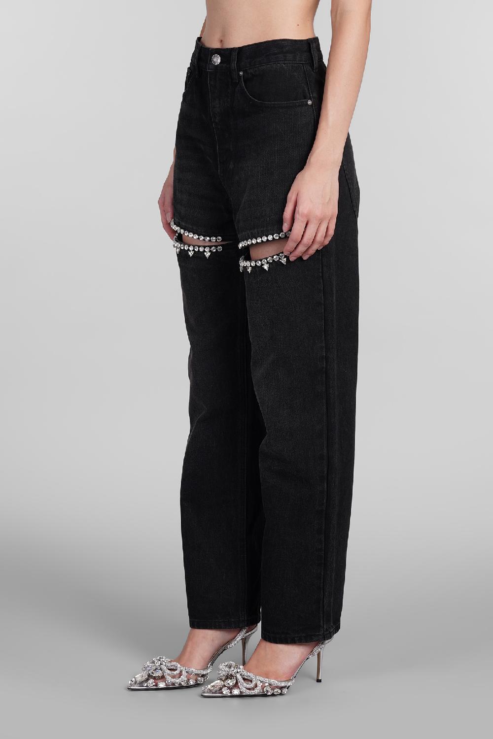 Deliberti Area Jeans in cotone nero cod. 406967 - Deliberti The Luxury Shopping Convenienza
