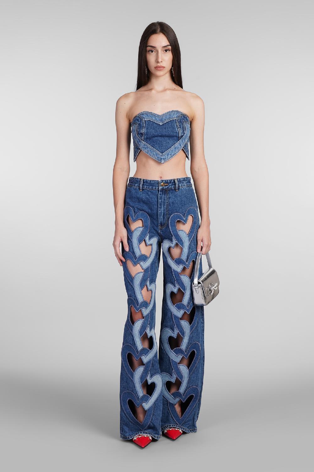 Deliberti Area Jeans in cotone blu cod. 406961 - Deliberti The Luxury Shopping Sconto