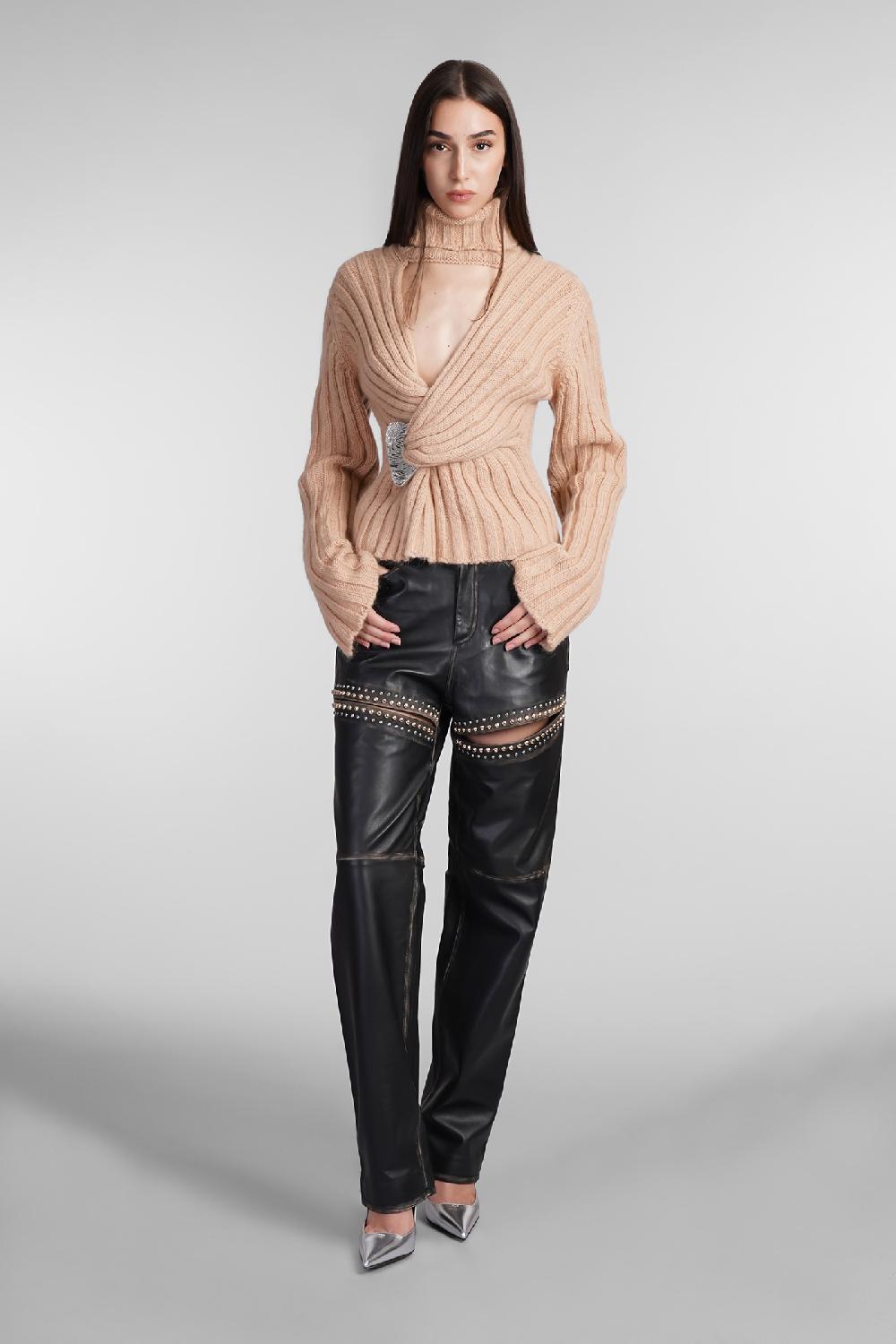 Deliberti Area Maglia in acrilico beige cod. 409262 - Deliberti The Luxury Shopping Online
