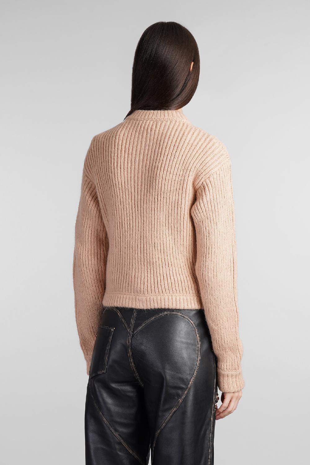 Deliberti Area Cardigan in acrilico beige cod. 409263 - Deliberti The Luxury Shopping In Vendita