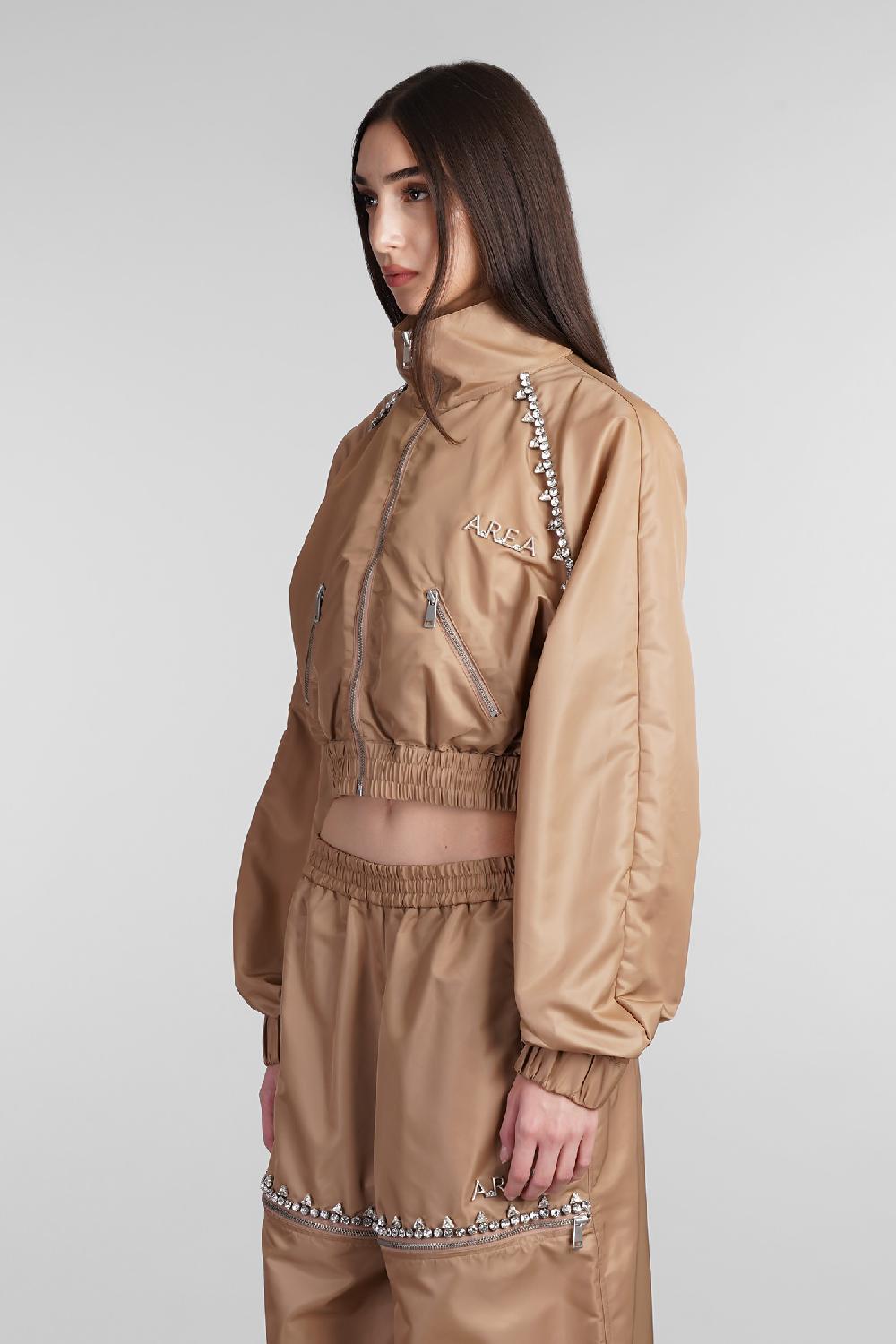 Deliberti Area Giacca casual in nylon beige cod. 409265 - Deliberti The Luxury Shopping Offerte