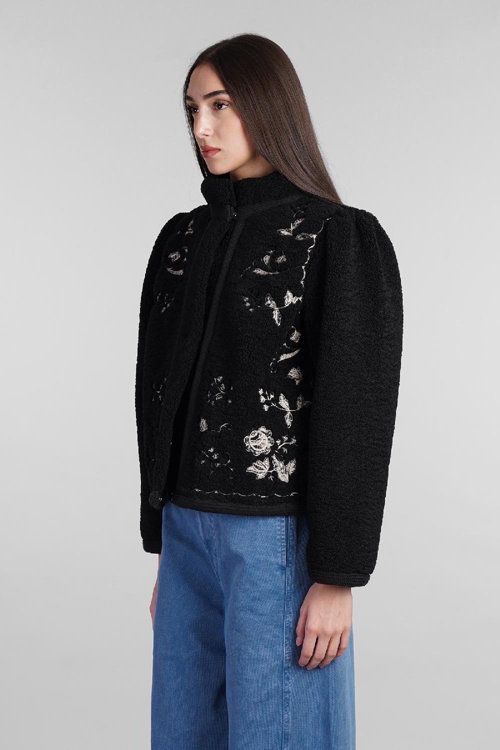 Deliberti Antik Batik Giacca casual saliba in poliestere nero cod. 406696 - Deliberti The Luxury Shopping Vendita Calda