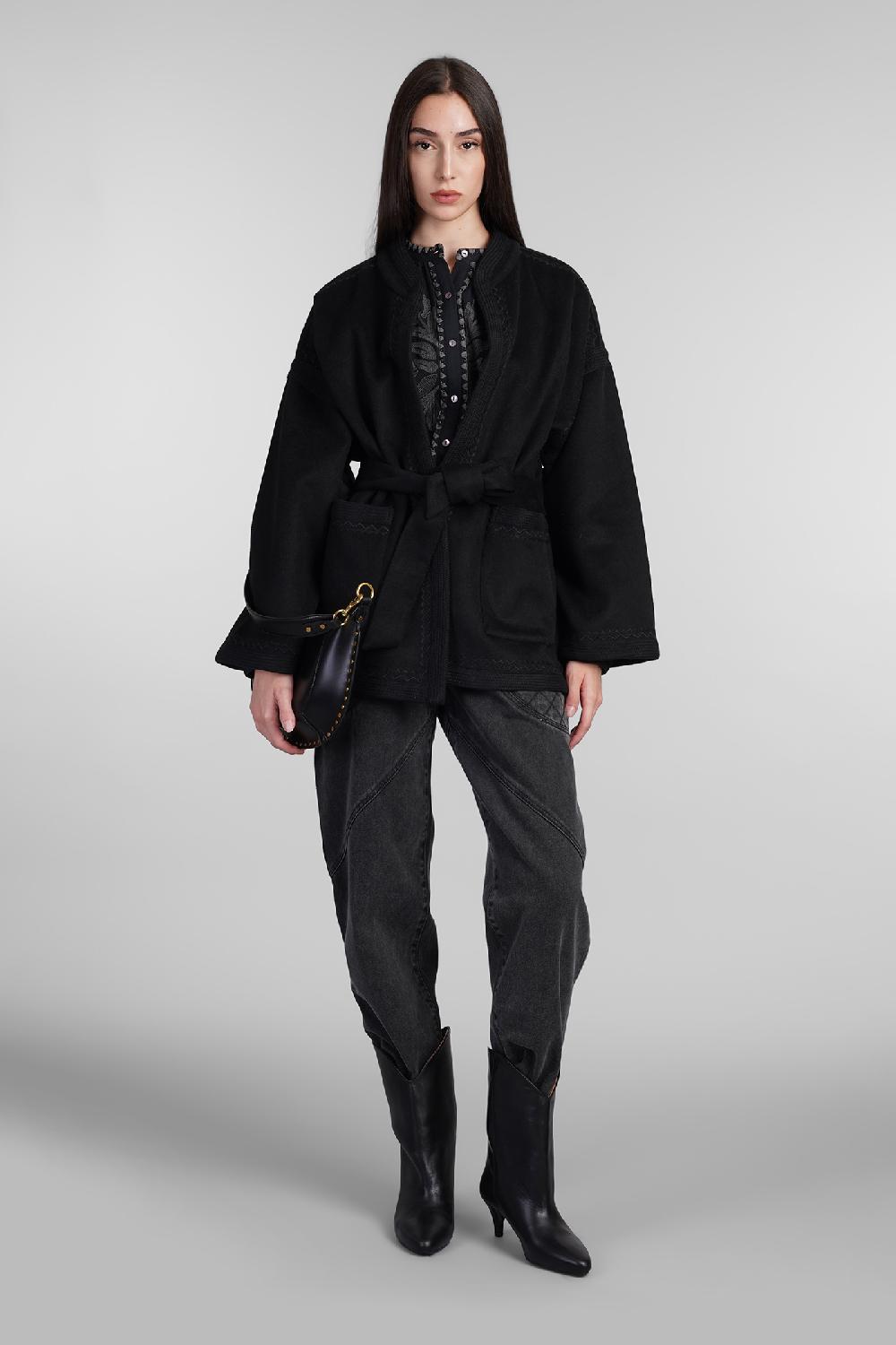Deliberti Antik Batik Giacca casual william in lana nera cod. 406708 - Deliberti The Luxury Shopping Vendite Flash