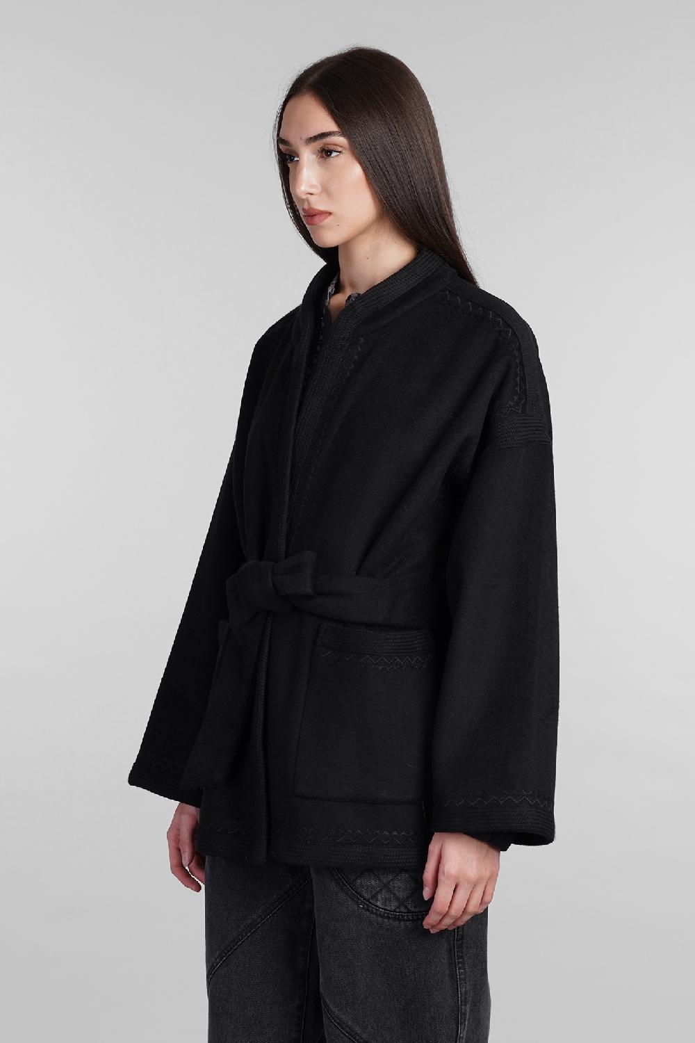 Deliberti Antik Batik Giacca casual william in lana nera cod. 406708 - Deliberti The Luxury Shopping Vendite Flash