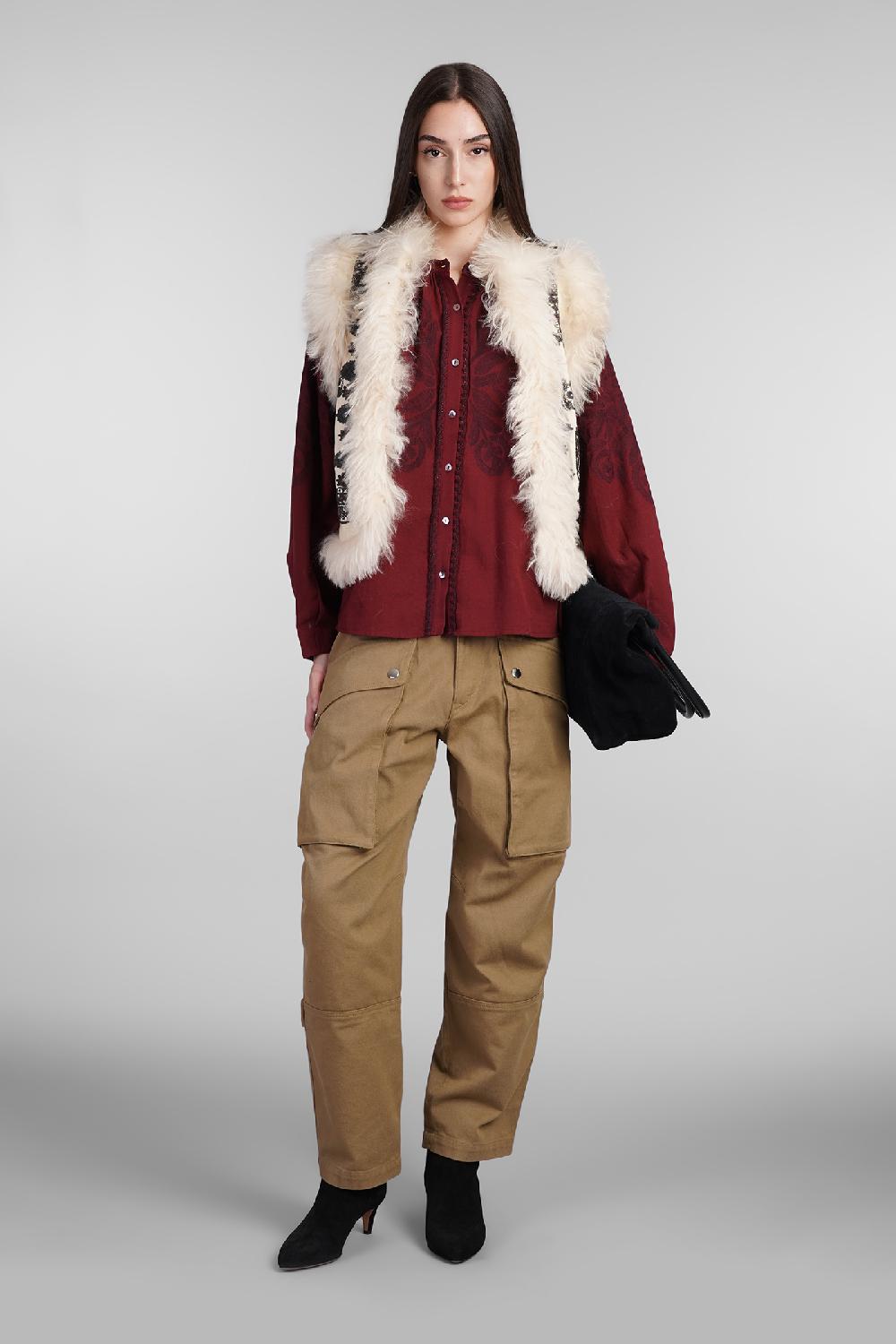 Deliberti Antik Batik Camicia eglantine in cotone bordeaux cod. 406692 - Deliberti The Luxury Shopping Negozio