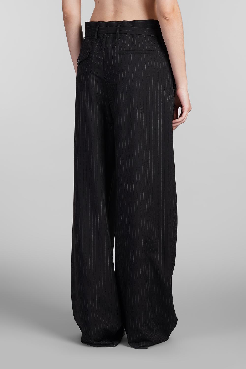 Deliberti Ann Demeulemeester Pantalone linna in lana nera cod. 409434 - Deliberti The Luxury Shopping Flash Sale