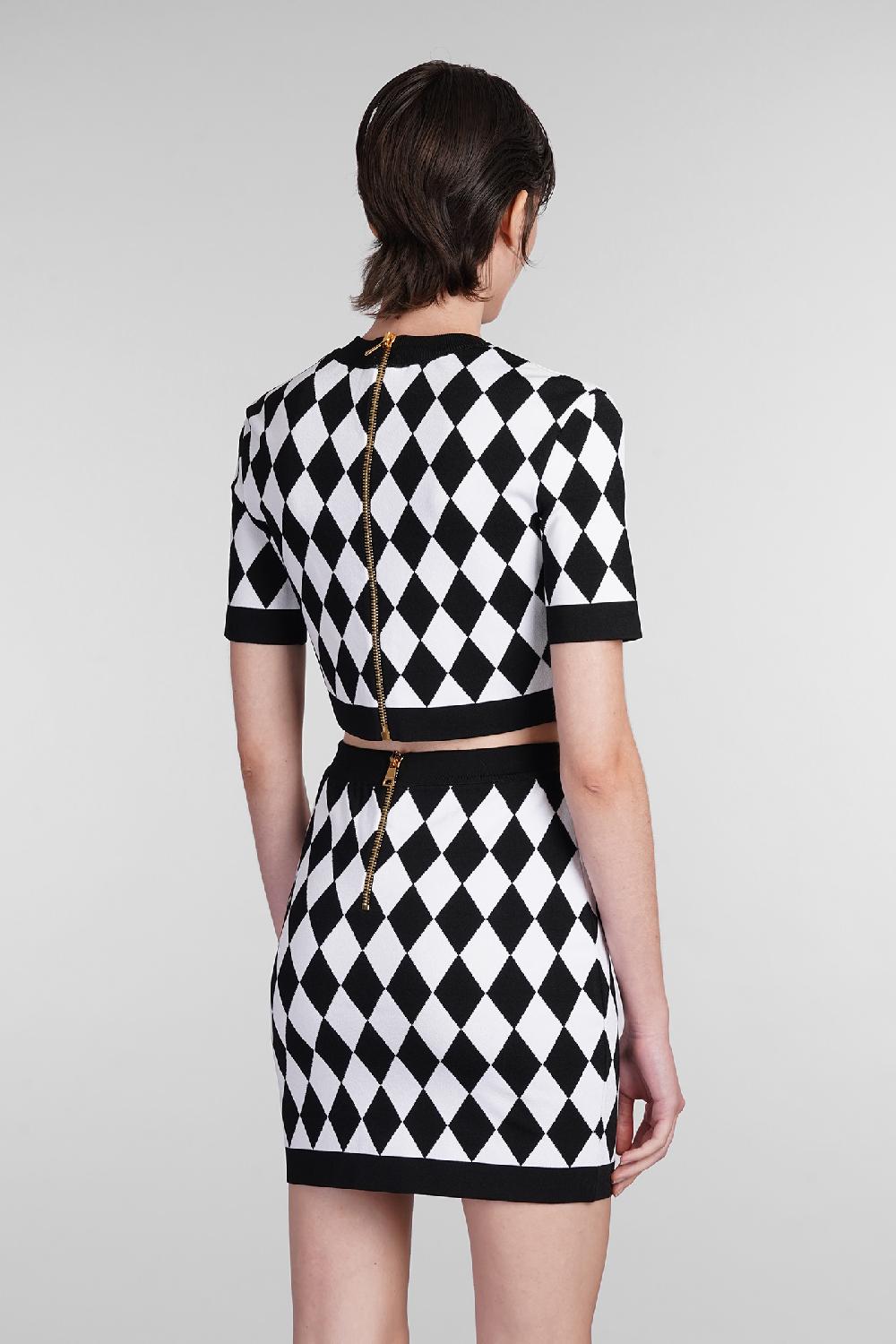 Deliberti Balmain Topwear in viscosa nera cod. 403030 - Deliberti The Luxury Shopping Offerta San Valentino