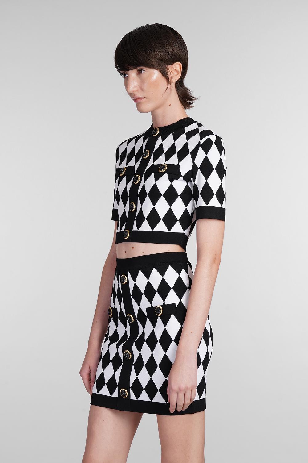Deliberti Balmain Topwear in viscosa nera cod. 403030 - Deliberti The Luxury Shopping Offerta San Valentino