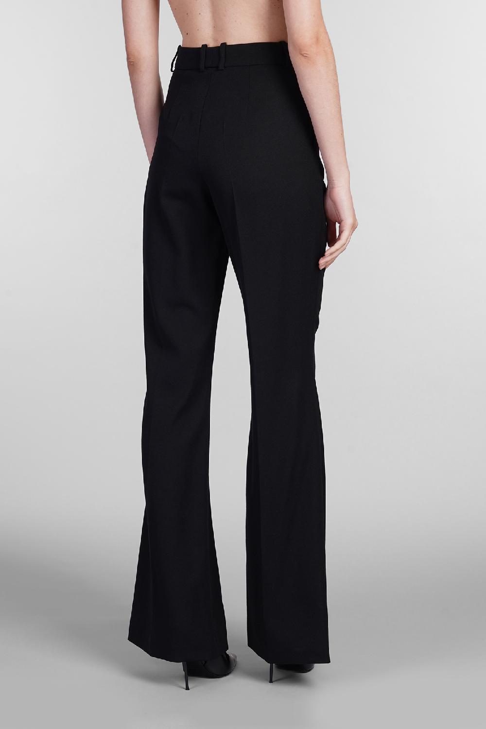 Deliberti Balmain Pantalone in lana nera cod. 403037 - Deliberti The Luxury Shopping Online Outlet