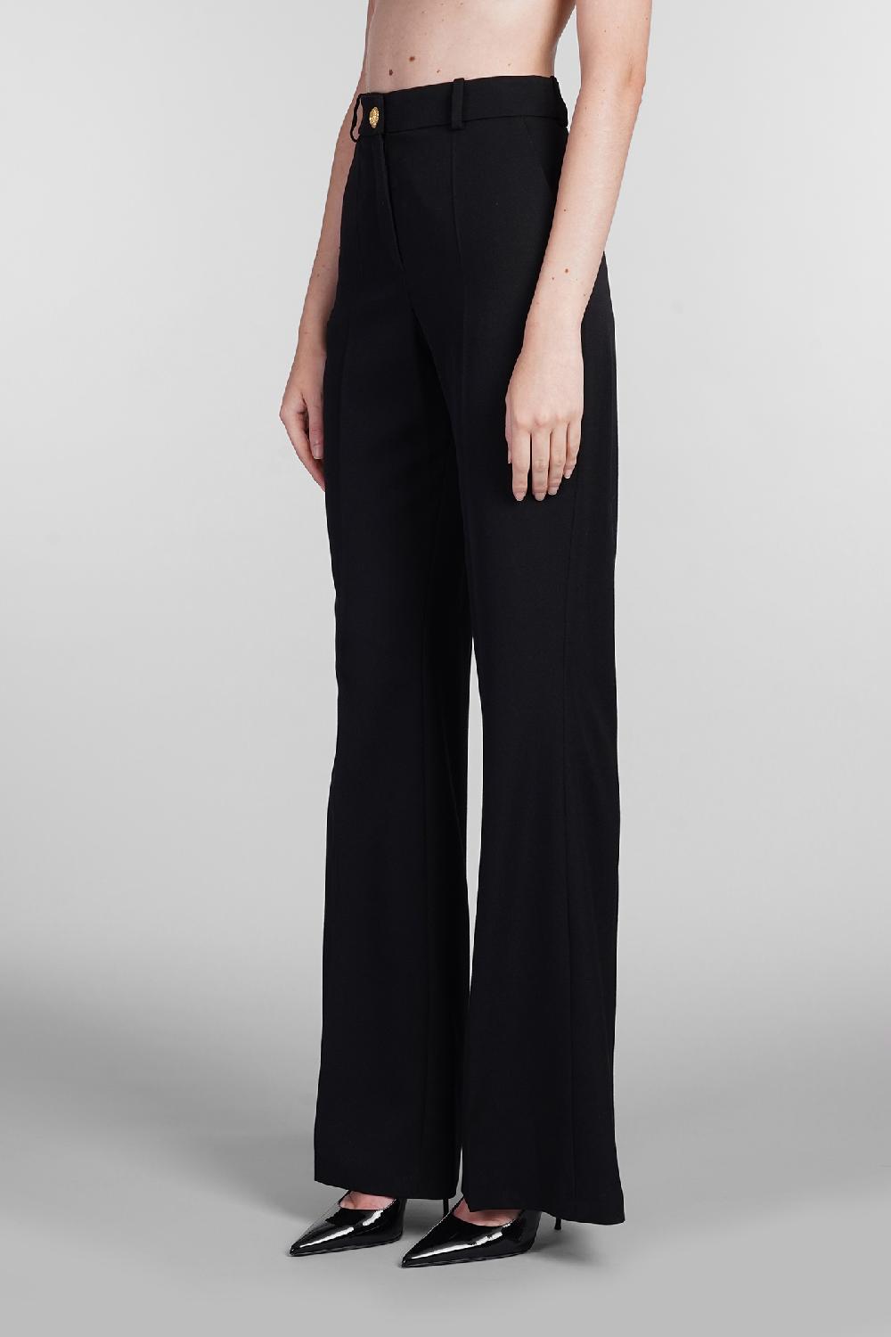 Deliberti Balmain Pantalone in lana nera cod. 403037 - Deliberti The Luxury Shopping Online Outlet
