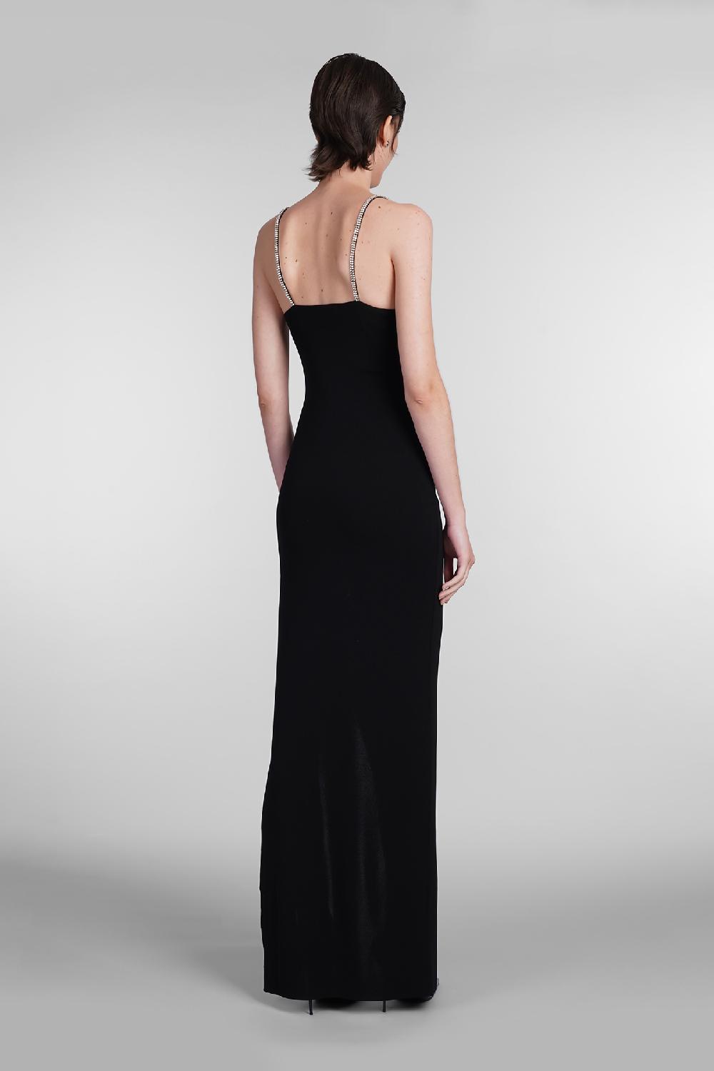 Deliberti Balmain Abito in viscosa nera cod. 403041 - Deliberti The Luxury Shopping Grandi sconti