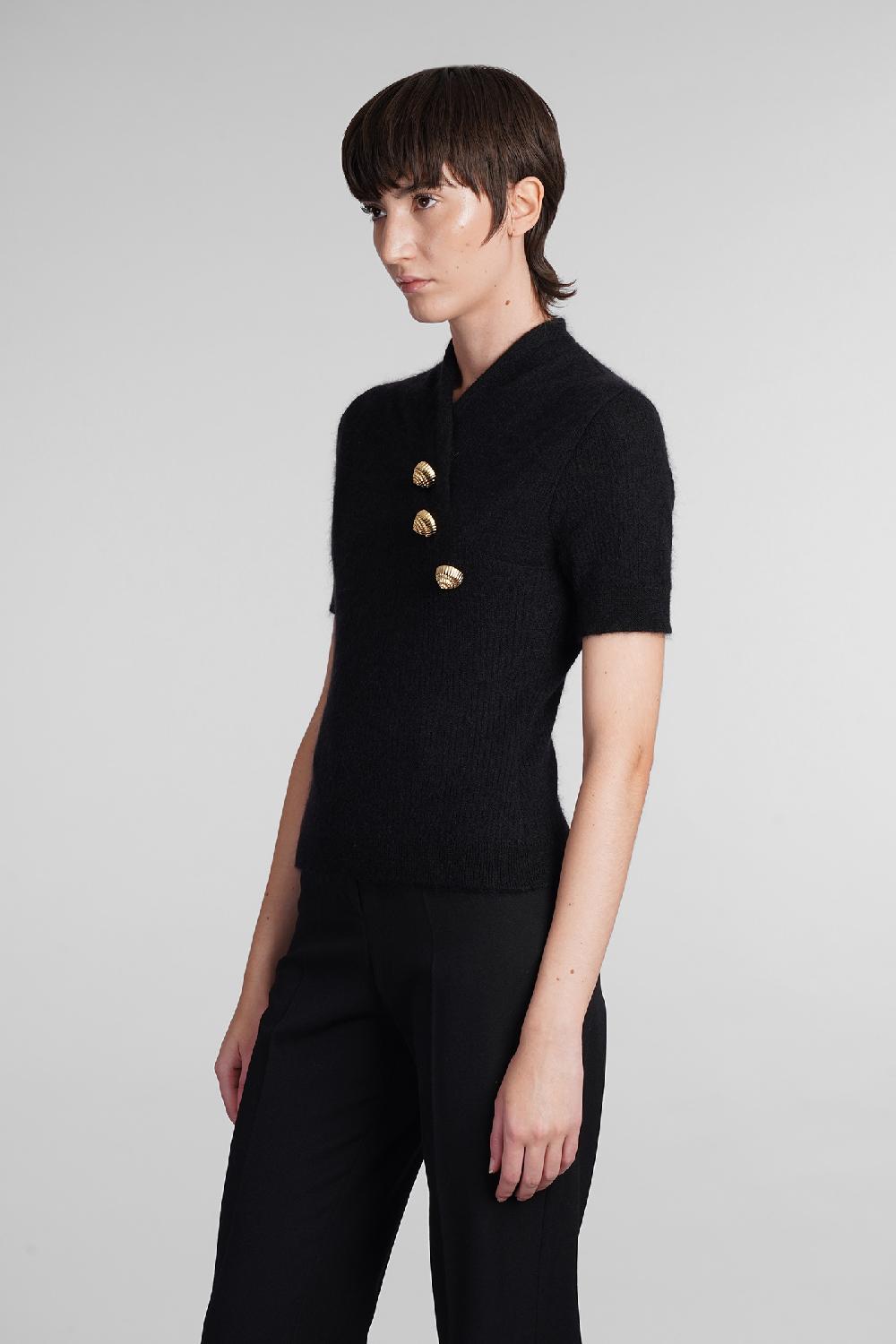 Deliberti Balmain Maglia in mohair nero cod. 406831 - Deliberti The Luxury Shopping Comprane uno, ottenene uno gratis