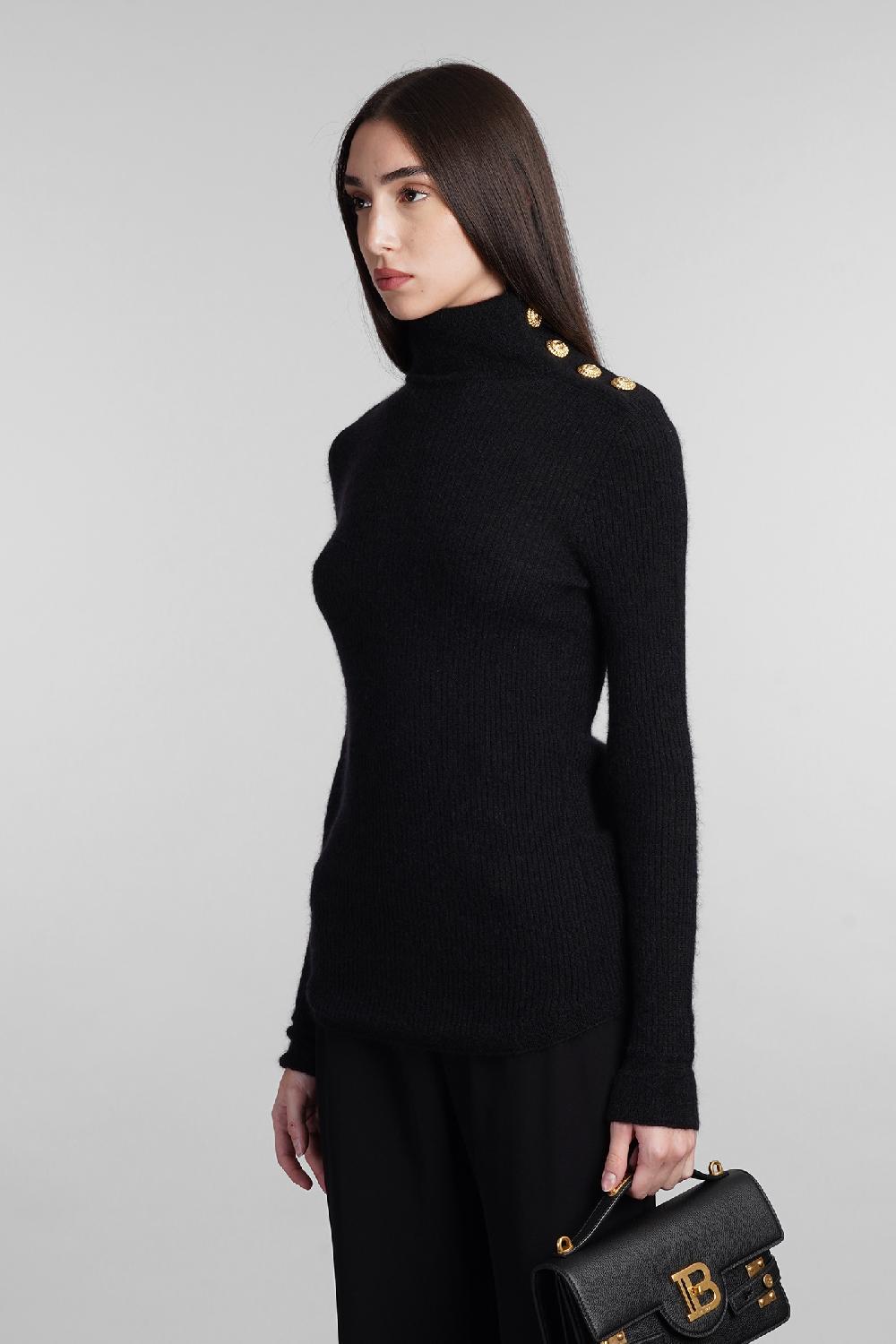 Deliberti Balmain Maglia in mohair nero cod. 406832 - Deliberti The Luxury Shopping Offerte giornaliere