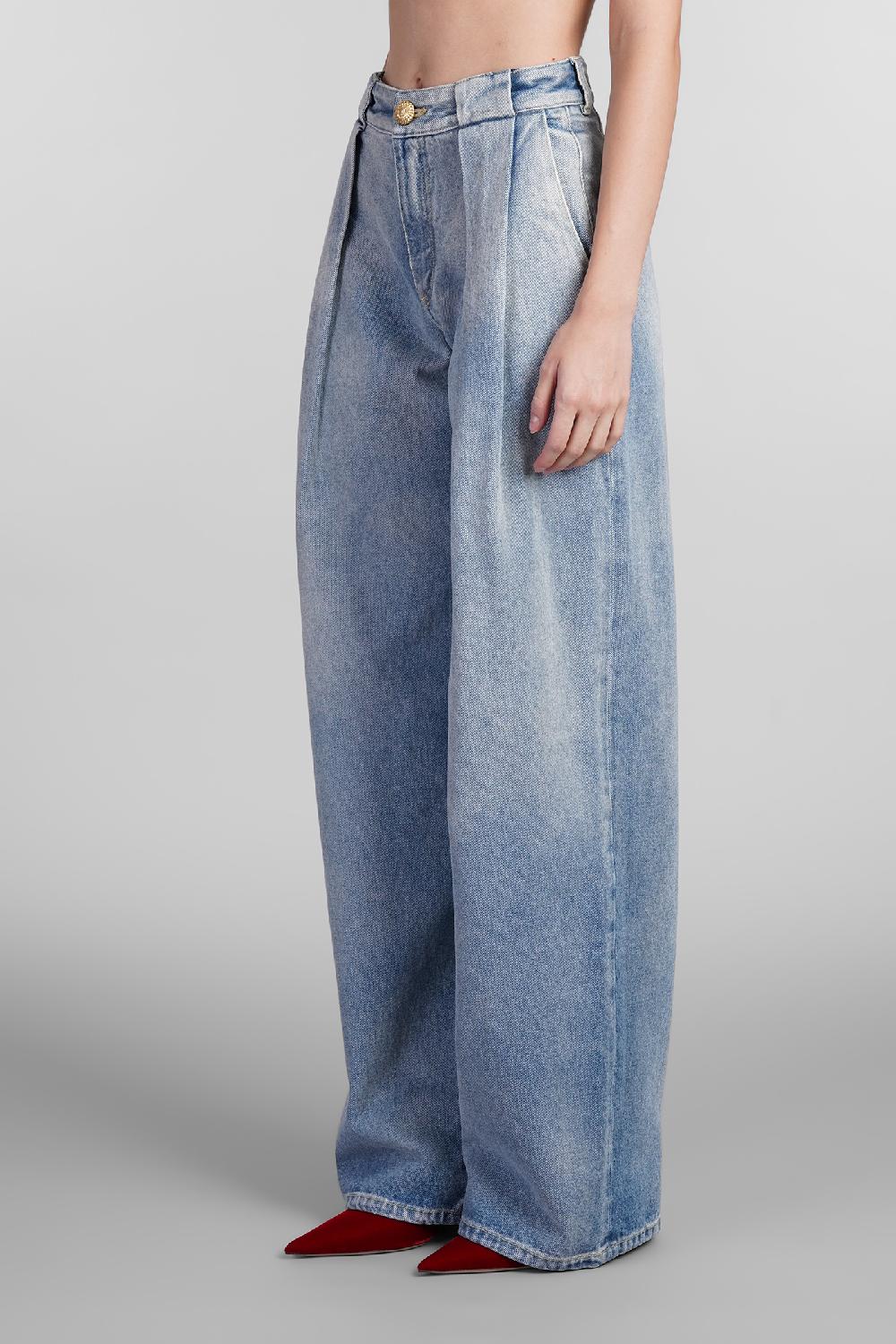 Deliberti Balmain Jeans in cotone blu cod. 406834 - Deliberti The Luxury Shopping Enormi risparmi