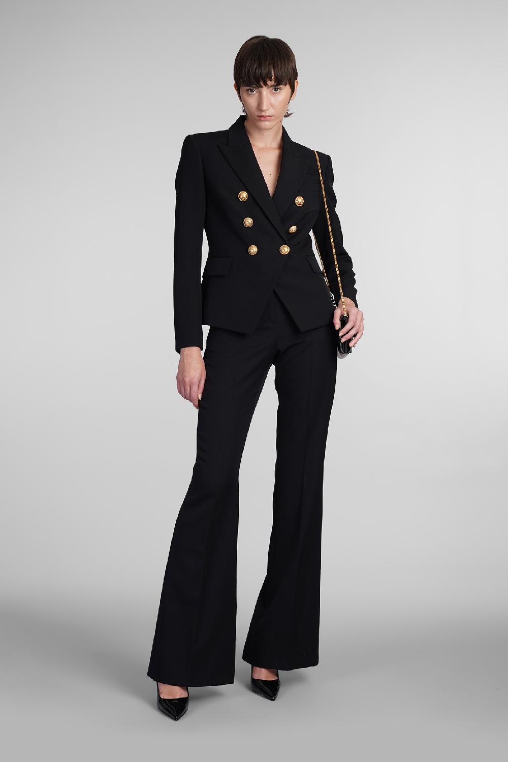 Deliberti Balmain Blazer in lana nera cod. 406839 - Deliberti The Luxury Shopping Ritorno libero