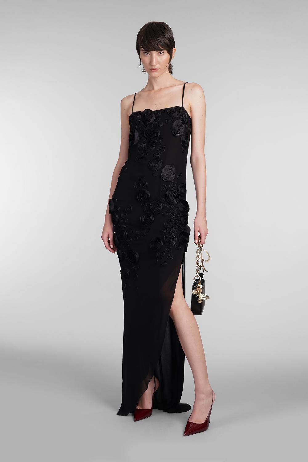 Deliberti Blumarine Abito in viscosa nera cod. 403536 - Deliberti The Luxury Shopping ACQUISTA ORA