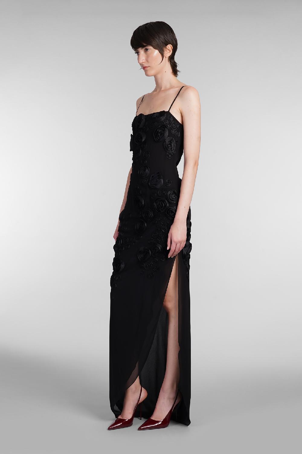 Deliberti Blumarine Abito in viscosa nera cod. 403536 - Deliberti The Luxury Shopping ACQUISTA ORA