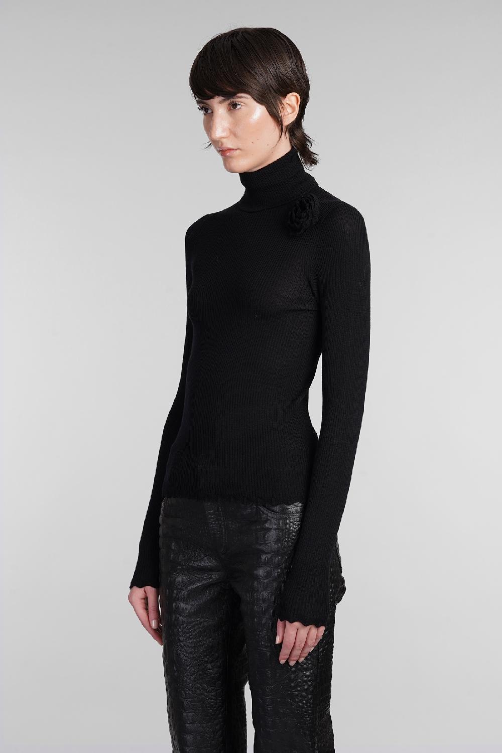 Deliberti Blumarine Maglia in lana nera cod. 403543 - Deliberti The Luxury Shopping Ultimi due giorni