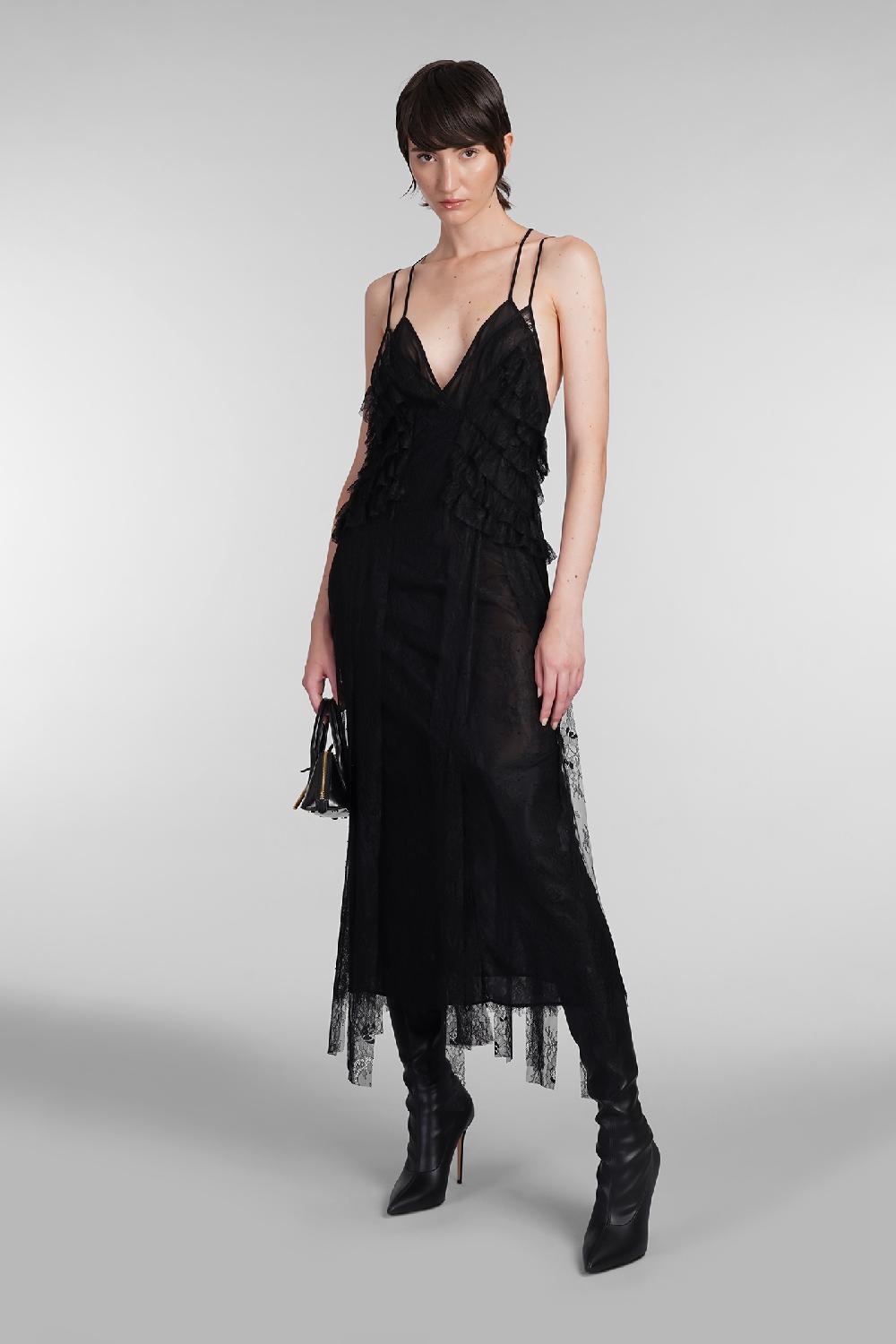 Deliberti Blumarine Abito in poliammide nera cod. 403546 - Deliberti The Luxury Shopping Promozione temporanea