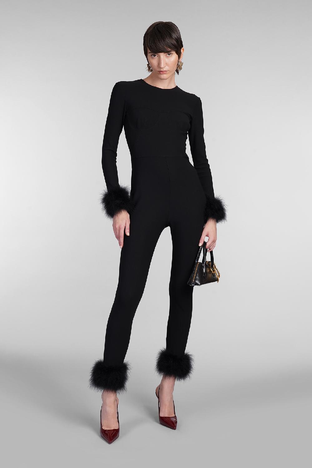 Deliberti Blumarine Tuta in viscosa nera cod. 403533 - Deliberti The Luxury Shopping Fino al 60% di sconto