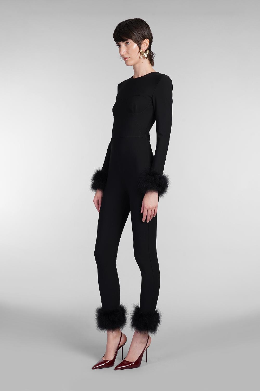 Deliberti Blumarine Tuta in viscosa nera cod. 403533 - Deliberti The Luxury Shopping Fino al 60% di sconto